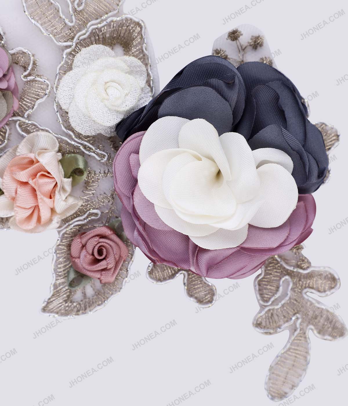 Embroidery Flower Patch For Bridesmaid Dresses