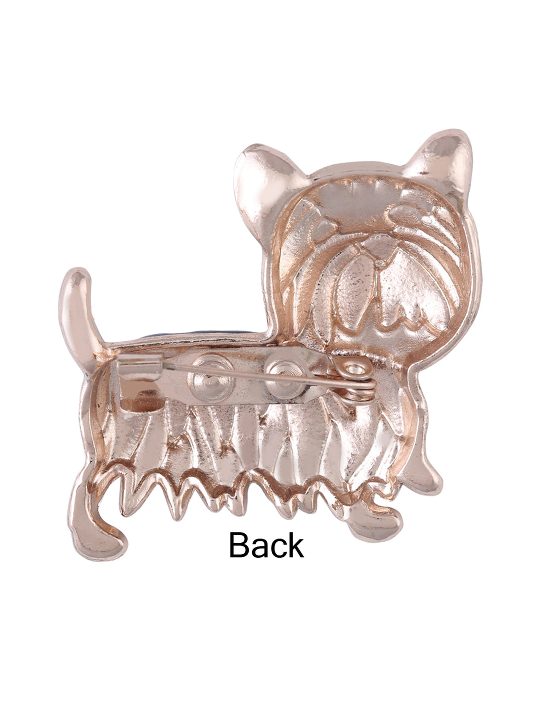 Black Gold Simple Cute Dog Brooch – JHONEA ACCESSORIES