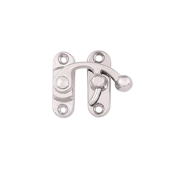 Shiny Silver Color Retro Style Hook & Latch Designer Lock Clasp Accessory