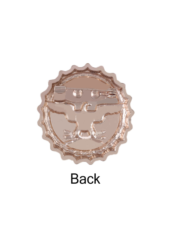 Unique Exquisite Special Badge Pin Brooch