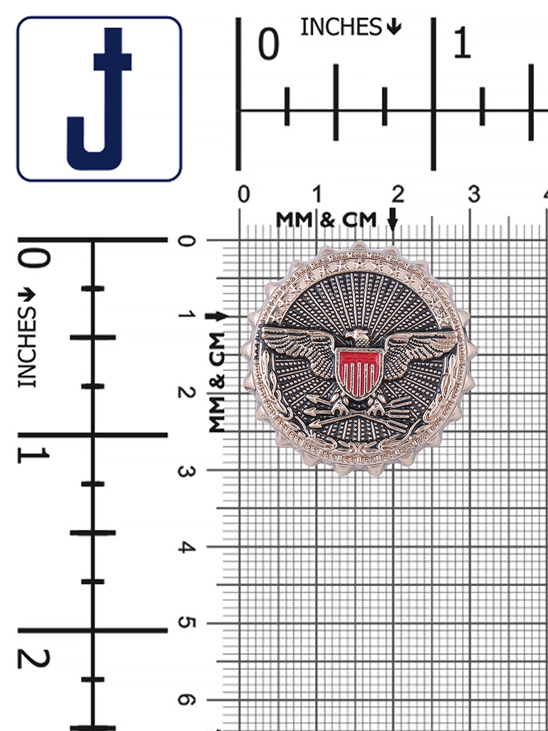 Unique Exquisite Special Badge Pin Brooch