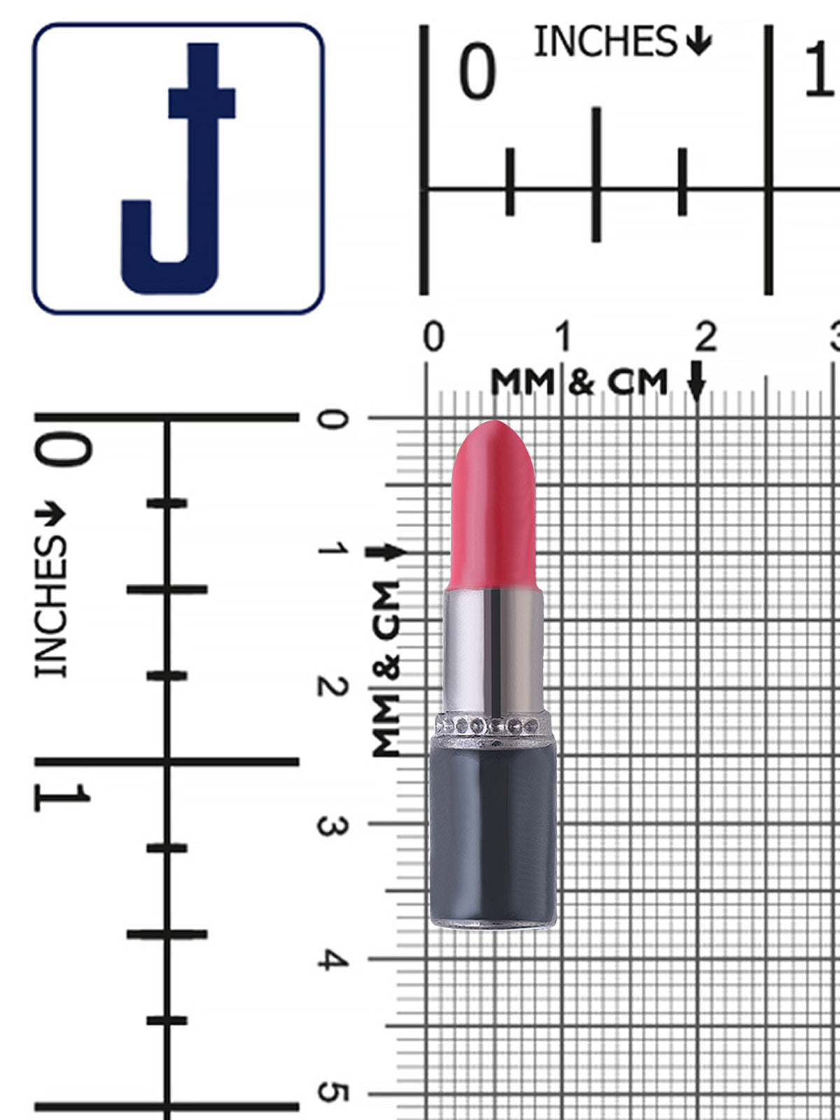 Ravishing Red Lightweight Lipstick Brooch