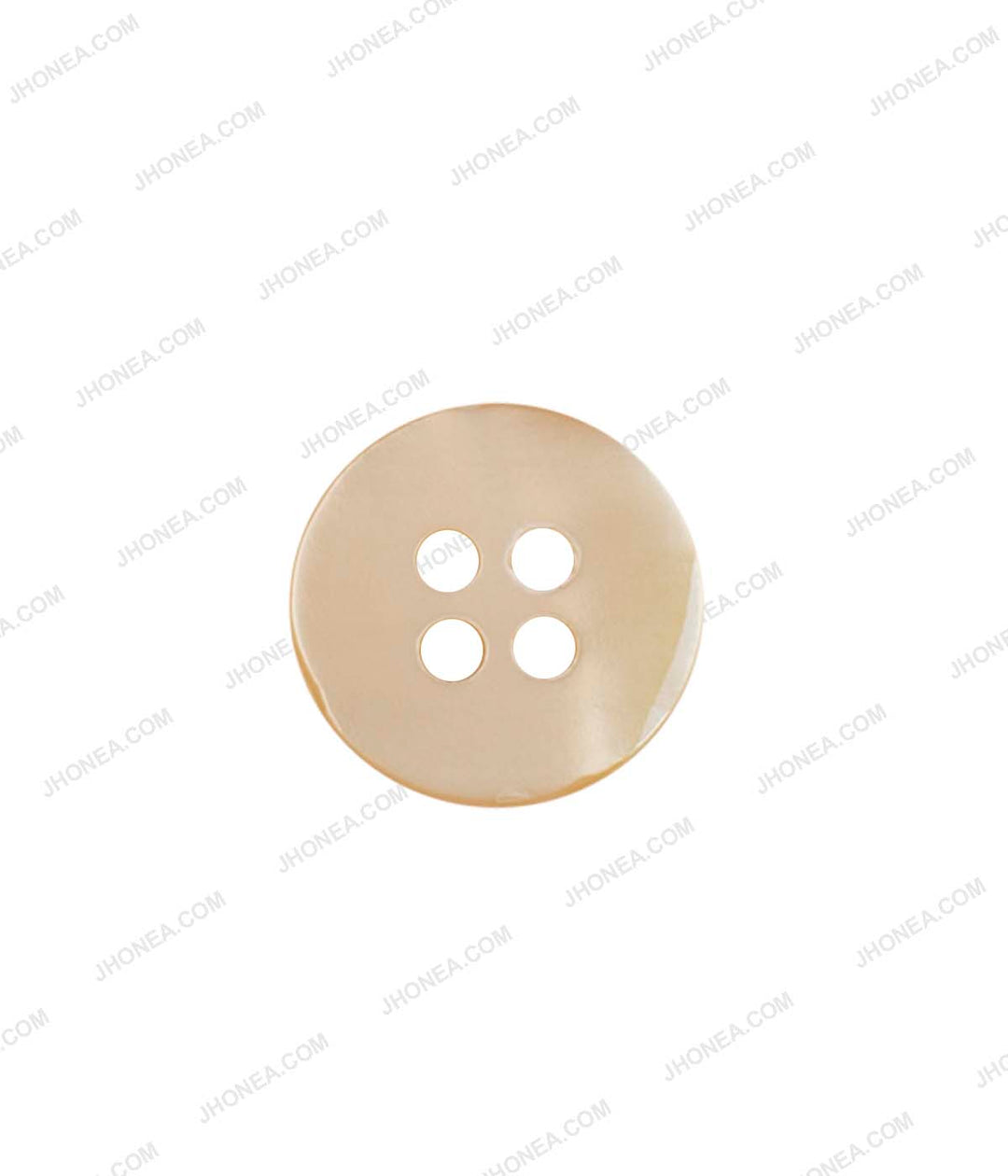 Glossy & Shiny Pearlescent White Shirt Buttons