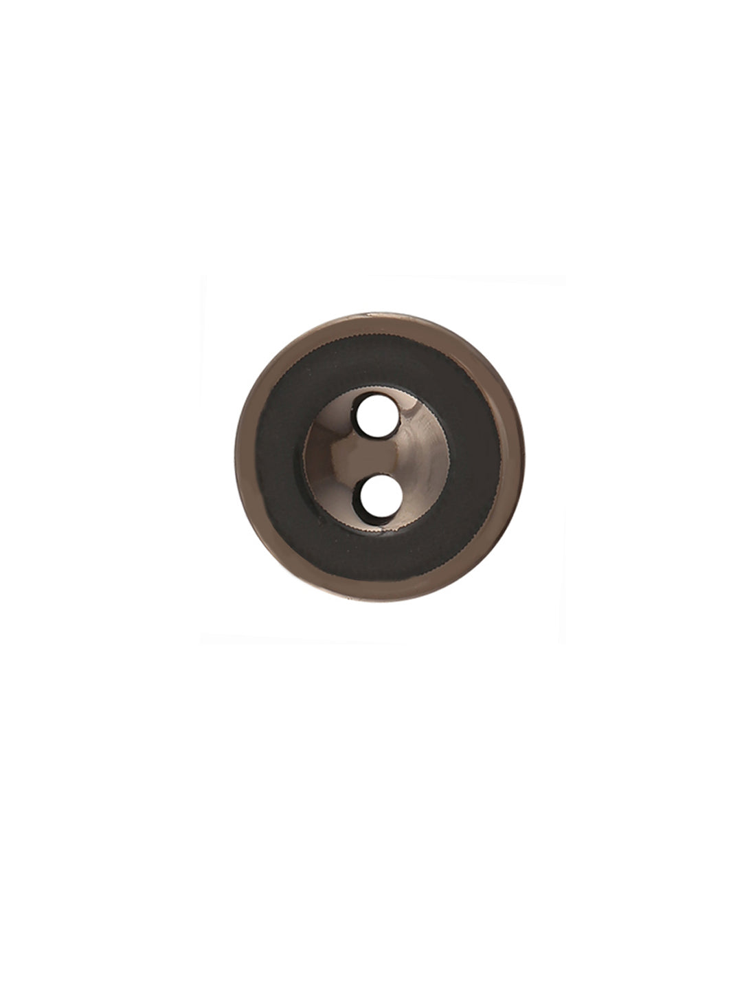 Small Round Shape 10mm Grey Color Hollow Shirt Button