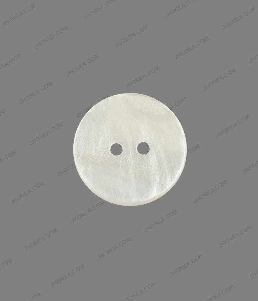 Glossy & Shiny Pearlescent White Shirt Buttons for Shirts/Blazers in White Color