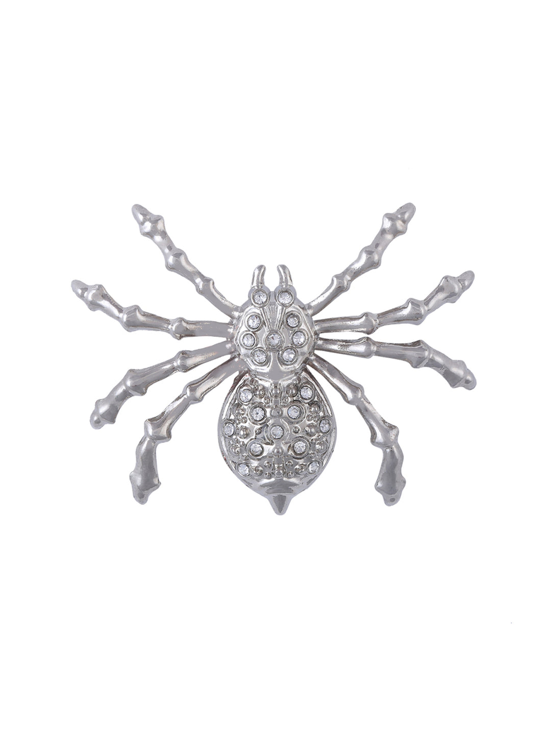 Creepy Designer Spider Insect Brooch