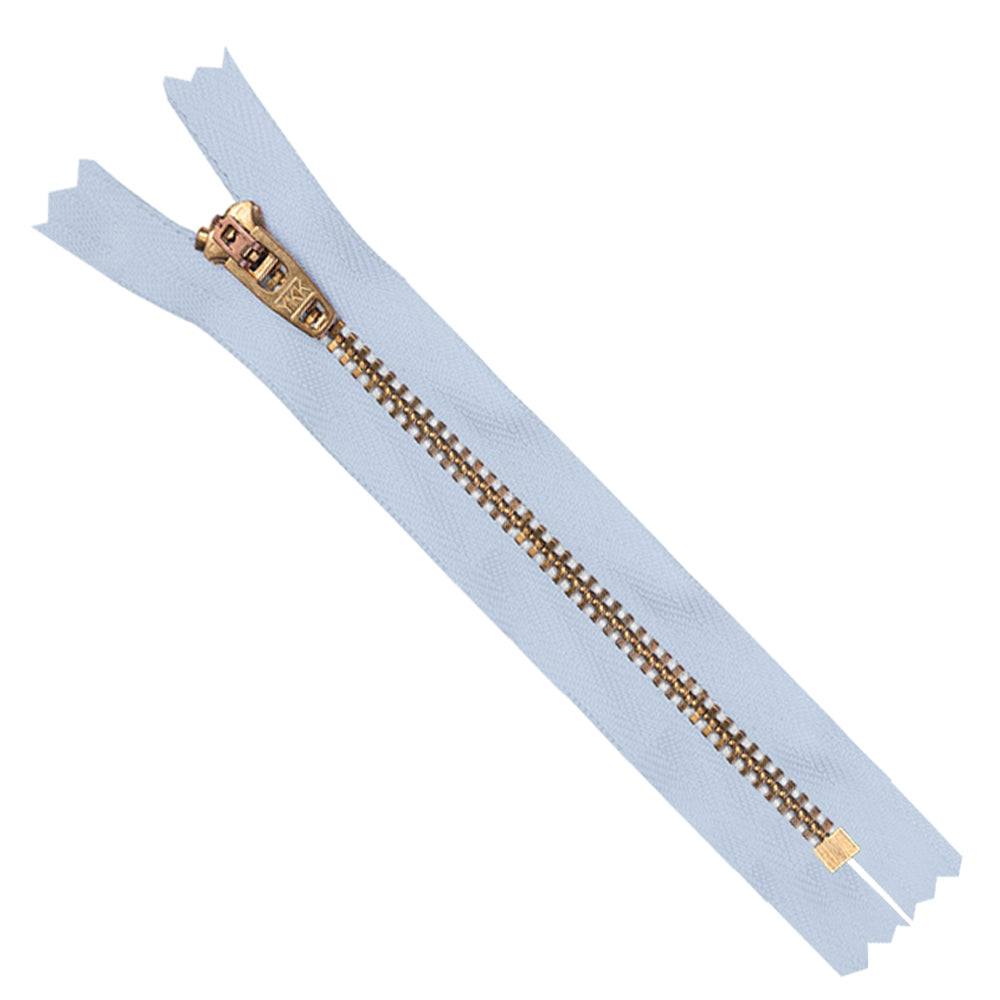 5 Brass Closed-End (Jean) Zipper (Standard Metal Zippers For Jeans)