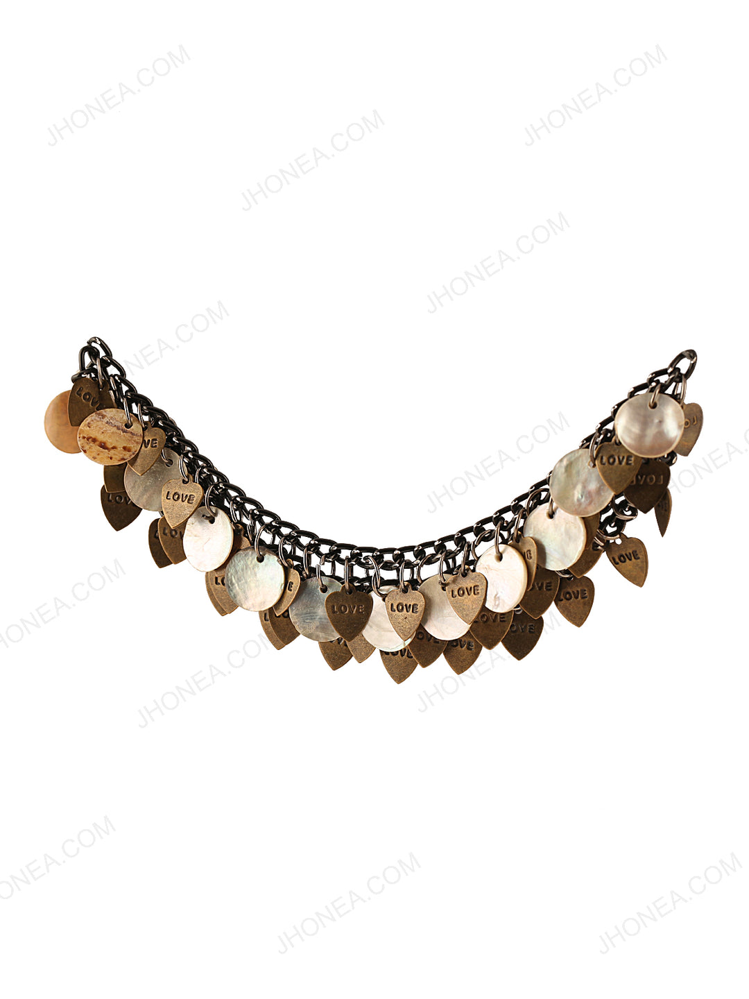 Beautiful Double Layer Chain Tassel Neck for Women